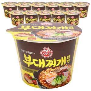 오뚜기 부대찌개라면 115g, 12개