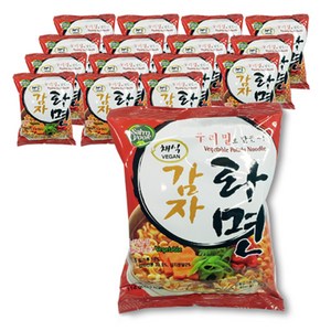 삼육 우리밀 감자라면 114g, 16개