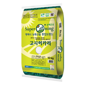 슈퍼오닝 고시히카리쌀 특등급, 10kg, 1개