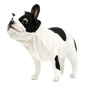 한사토이 동물인형 6601 프렌치 불독 Fench Bulldog Black&White, 33cm, 흰색, 1개