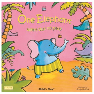 노부영 마더구스 세이펜 One Elephant Went Out to Play (Papeback + CD), Child's Play