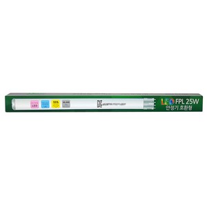 디럭스 FPL 55W 호환형 LED 안정기 형광등 25W ULP-25, 주광색, 1개