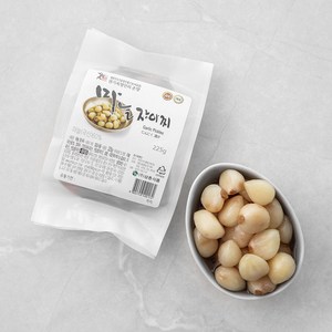 권기옥 명인 웃말 마늘 장아찌, 225g, 1개