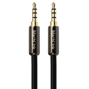 마하링크 3.5mm 4극 스테레오 AUX 고급형 오디오 케이블, ML-ST4H200(20M), 혼합 색상