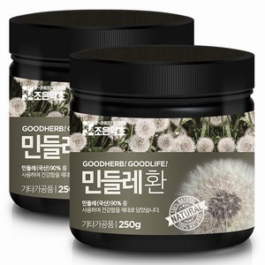 조은약초 프리미엄 민들레환, 2개, 250g