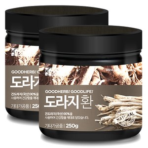 조은약초 프리미엄 도라지환, 2개, 250g