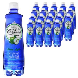 일화 초정탄산 그린애플, 500ml, 20개