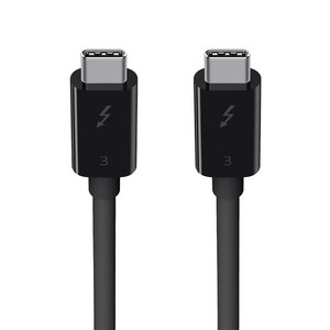 벨킨 USB C타입 썬더볼트3 케이블, 1개, 0.8m