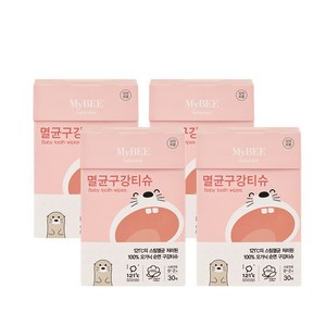 마이비 멸균 아기 구강티슈 30p, 249g, 4개