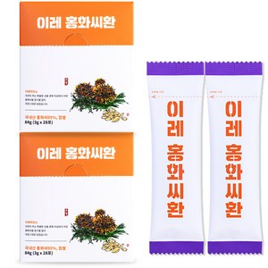 이레약초 홍화씨환 건강환, 84g, 2개