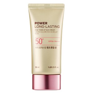 더페이스샵 파워 롱래스팅 핑크 톤업 선로션 SPF50+ PA++++, 50ml, 1개