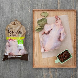 마니커 닭터의자연 무항생제 인증 1등급 닭백숙용 (냉장), 850g, 1개