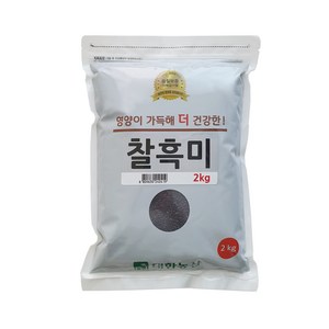 대한농산 찰흑미, 2kg, 1개