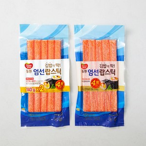 동원 엄선 랍스틱, 140g, 2개