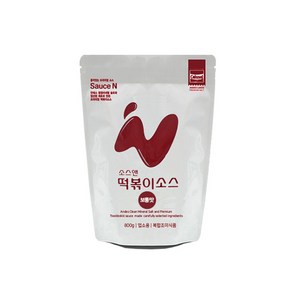 소스앤 떡볶이 소스 업소용 보통맛, 800g, 1개