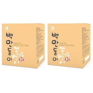 백만돌이농원 꽃벵이 환, 75g, 2개