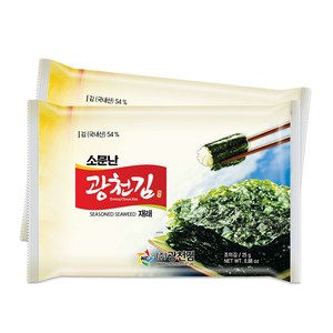 광천김 소문난 재래 전장김, 25g, 20개