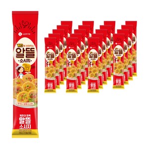 롯데푸드 알뜰 소시지, 350g, 20개