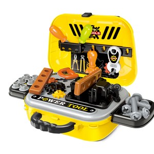 XIONGCHENG TOOLS 2 in 1 디럭스 파워 가방 공구놀이, 혼합색상, 1개