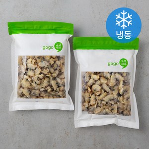 고고새우 바지락살 (냉동), 500g, 2개