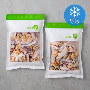 고고새우 해물모듬 (냉동), 700g, 2개