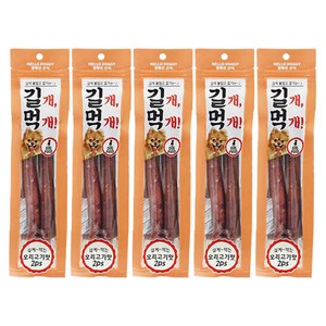 참좋은간식 길개먹개 강아지 간식 2p, 오리고기맛, 64g, 5개