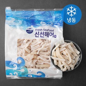 신선해어 오징어 몸채 껍질없음 (냉동), 2kg, 1개