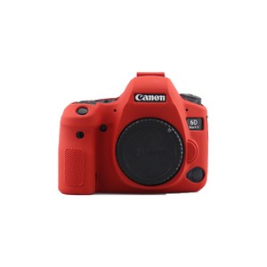 CANON 6D Mak 2 카메라 실리콘 바디보호용 케이스 레드, 1개