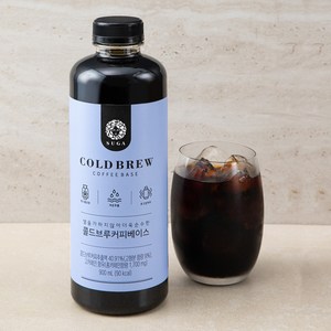 수가 콜드브루 커피베이스, 900ml, 1개