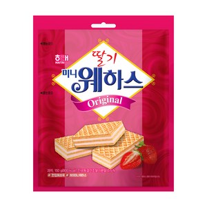 해태제과 딸기 미니 웨하스, 150g, 1개