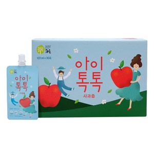 아이톡톡 사과즙 스파우트 120ml x 30p, 30개