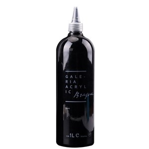 다루미 압출 아크릴 물감 블랙 XL, 1색, 1000ml