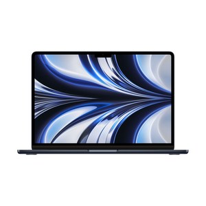 Apple 맥북 에어 13 M2, 미드나이트, M2 8코어, 10코어, 24GB, 512GB, 35W 듀얼, 한글