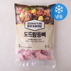 도드람한돈 등뼈 (냉동), 3kg, 1개