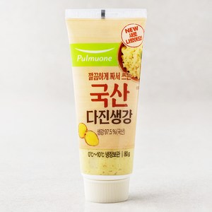 풀무원 다진생강 튜브, 80g, 1개