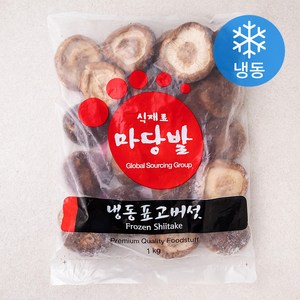 마당발 표고버섯 (냉동), 1kg, 1개