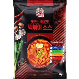 떡불킹 떡볶이소스 보통맛, 5kg, 1개