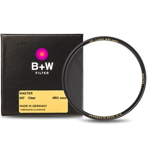 슈나이더크로이츠나흐 B+W MASTER 007 MRC nano CLEAR 필터 77mm, 1개