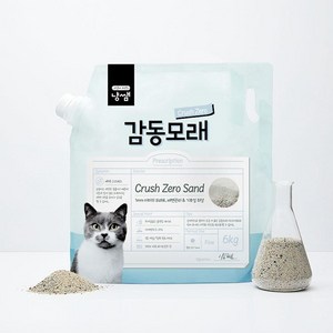 냥쌤 고양이 감동모래 크러쉬제로, 1개, 6kg