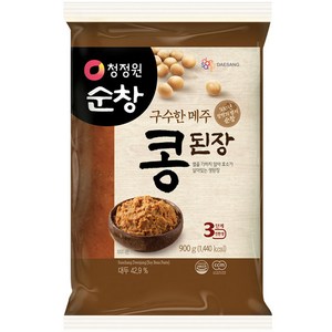 청정원순창 콩된장, 1개, 900g