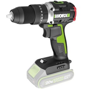 WORX 충전 해머드릴 베어툴 WU369.9 20V BL, 1개