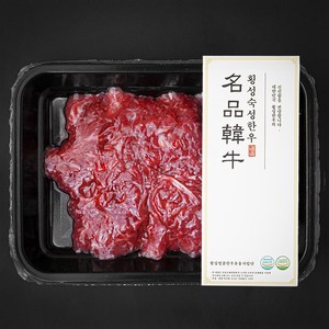 횡성명품한우 횡성한우 2등급 불고기용 (냉장), 300g, 1개