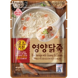 오뚜기 오즈 키친 영양 닭죽, 450g, 3개