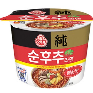 오뚜기 순후추 라면 매운맛 105g, 1개