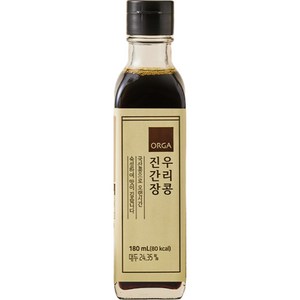 올가홀푸드 우리콩 진간장, 180ml, 1개