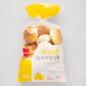 삼립 옥수수 모닝롤 14입, 378g, 1개