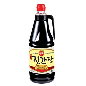 진미 참그루 진간장, 1개, 1.8L