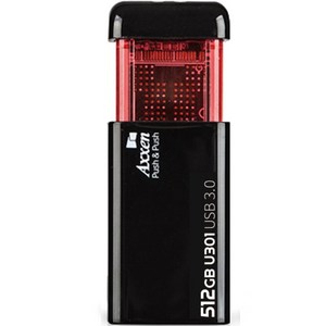 액센 클릭형 초고속 USB 메모리 U301 Push USB3.0, 512GB