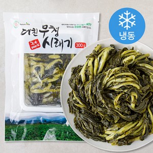 국내산 데친 숙성 무청시래기 (냉동), 300g, 1개