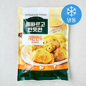 올바르고 반듯한 계란만두 (냉동), 1kg, 1개